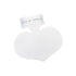 White face mask with &
