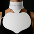 led therapy neck and decolletage mask model shot